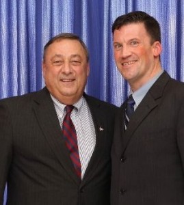 Governor Paul LePage and Mike Hein