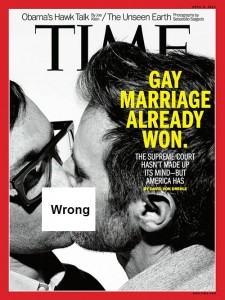 If history is a judge, the United States of America, awash in sexual immorality, is a civilization in decline. We have placed our commentary on the obnoxious recent TIME magazine cover that aimed to desensitize Americans to the perversion of homosexuality.