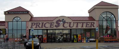 The Priice Cutter grocery store Rogers, Arkansas, where 38-year-old Davis Don Carpenter purchased duct tape and vegetables that would be used to sodomize Jesse Dirkhising. 