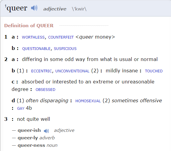 Queer-Definition_Merriam-Webster