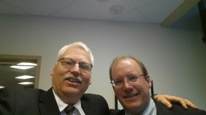 Canadian pro-family activist Bill Whatcott and AFTAH's Peter LaBarbera.