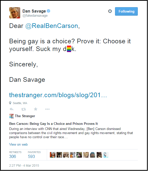 Dan_Savage_Ben_Carson_Twitter_Vulgar_Blocked_for_Decency_3-4-15
