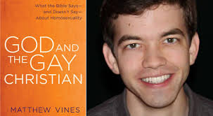 Matthew Vines is working hard to win Christians to the idea that homosexual relationships can be blessed before a holy God. For espousing that heresy, he cannot and must not be seen as a "brother in Christ."