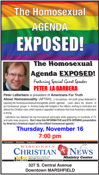 Peter_LaBarbera_Homosexual_Agenda_Flyer_Wisconsin_Denied_small.png